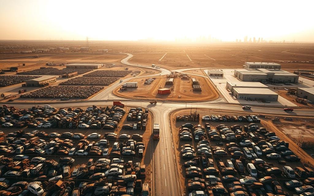 نقل سكراب ومناطق الكويت