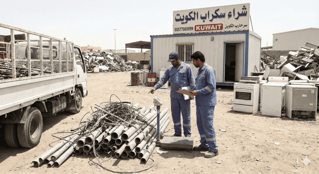 شراء سكراب حديد ونحاس بالكويت