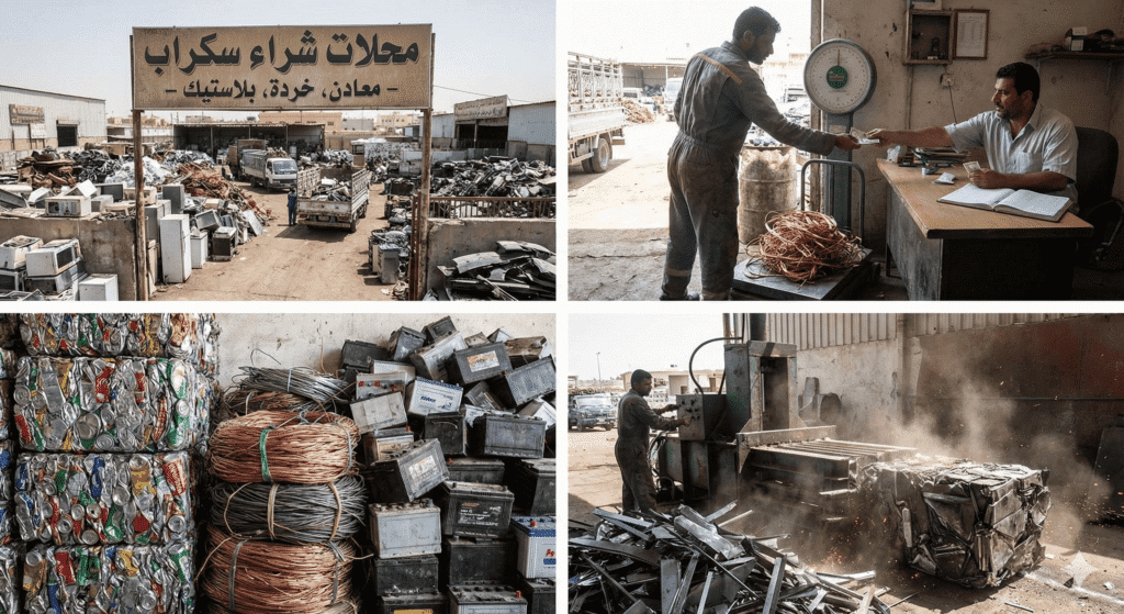 محلات شراء السكراب القريبة مني