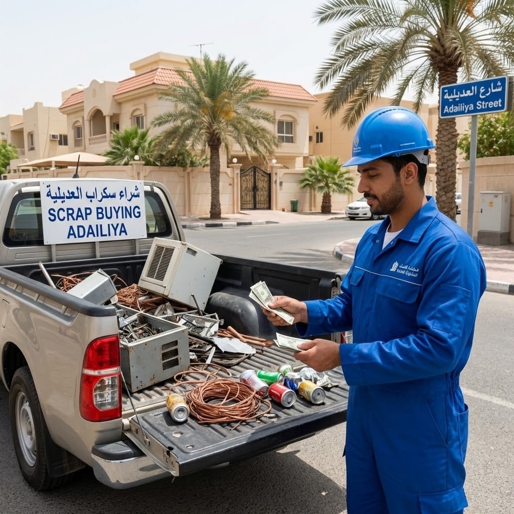 شراء سكراب العديلية الكويت - خدمات نشتري السكراب بأفضل الأسعار