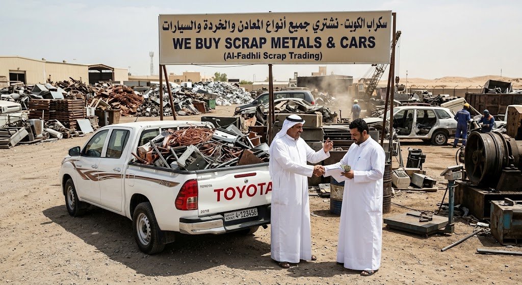 شراء سكراب حديد بالكويت