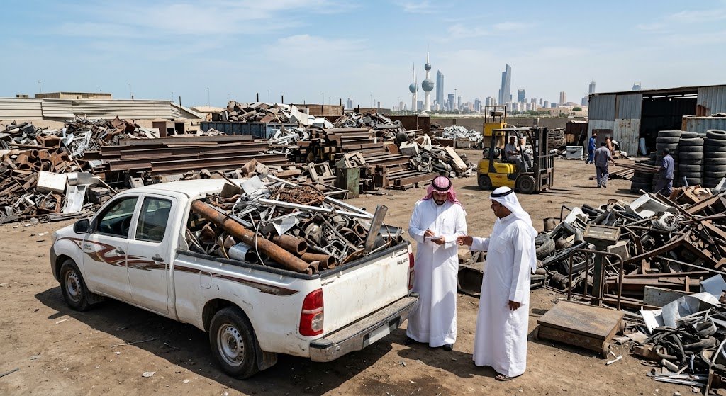 شراء سكراب الشاميه الكويت بأعلى الأسعار وتقييم فوري لجميع الخردة
